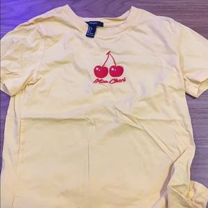 Forever 21 top| mon cheri shirt